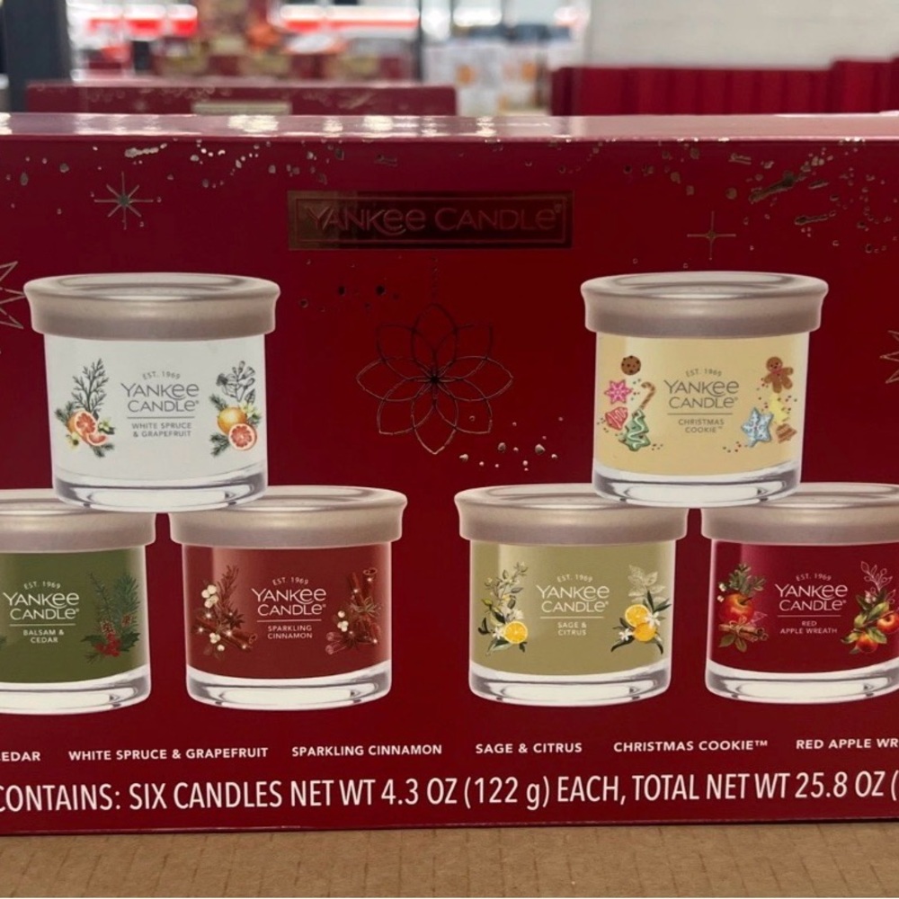 Yankee Candle Festive Scented Candle Set